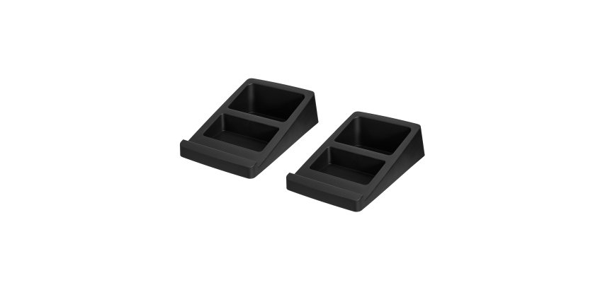 AISENS Soporte Universal De Sobremesa Para Altavoces, Negro