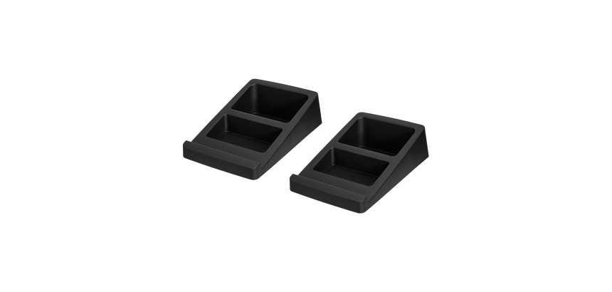 AISENS Soporte Universal De Sobremesa Para Altavoces, Negro