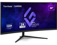 Viewsonic VX3418C-2K écran plat de PC 86,4 cm (34") 3440 x 1440 pixels UltraWide Quad HD Noir