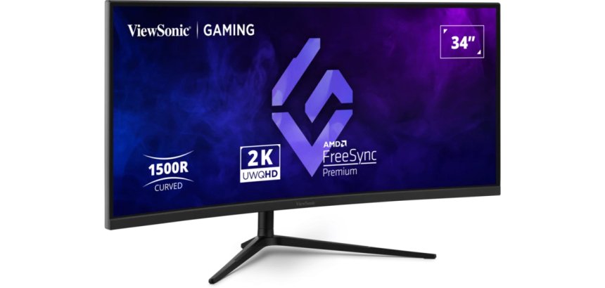 Viewsonic VX3418C-2K écran plat de PC 86,4 cm (34") 3440 x 1440 pixels UltraWide Quad HD Noir