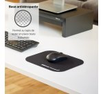 Tapis de souris antibactérien Noir Microban 5933907