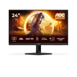 AOC G4 24G4HRE Monitor PC 60,5 cm (23.8") 1920 x 1080 Pixel Full HD LED Nero, Rosso