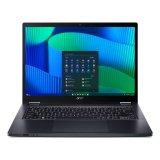 Acer TravelMate TMP414RN-54-TCO Intel Core Ultra 5 125U Hybride (2-en-1) 35,6 cm (14") Écran tactile WUXGA 16 Go DDR5-SDRAM 512 Go SSD Wi-Fi 6E (802.11ax) Windows 11 Pro Bleu