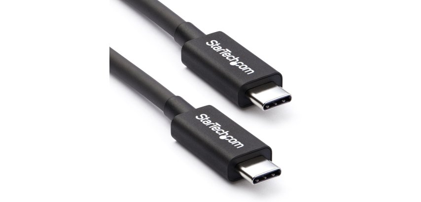 Cable de 2m Thunderbolt 3 USB-C (20Gbps) - Compatible con Thunderbolt, DisplayPort y USB