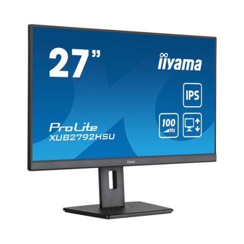 iiyama XUB2792HSU-B6 écran plat de PC 68,6 cm (27") 1920 x 1080 pixels Full HD LED Noir