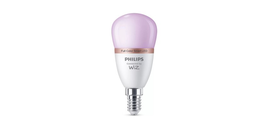Philips Smart LED RGB P45 Bulb, E14 Base, 470 lm
