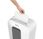 Fellowes LX Series Powershred LX50 destructeur de papier Destruction croisée Blanc