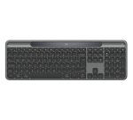 Logitech Signature Slim Solar+ K980 keyboard Universal RF Wireless + Bluetooth QWERTY Italian Graphite