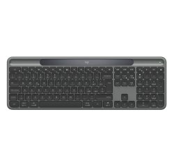 Logitech Signature Slim Solar+ K980 keyboard Universal RF Wireless + Bluetooth QWERTY Italian Graphite