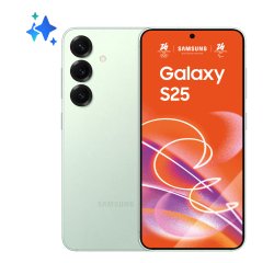 Samsung Galaxy S25 Smartphone AI, Display 6.2'' FHD+ Dynamic AMOLED 2X, Fotocamera 50MP, RAM 12GB, 128GB, 4.000 mAh, Mint