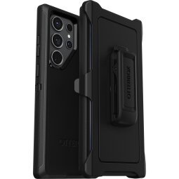 OtterBox Defender Coque pour Galaxy S23 Ultra, Antichoc, anti-chute, ultra-robuste, coque de protection, supporte 4x plus de chutes que la norme militaire, Noir