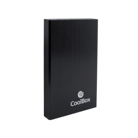 CoolBox CAJA/CARCASA HDD/SSD 2.5" SLIMCHASE SCA2523 USB3.2 GEN1 ALUMINIO NEGRO