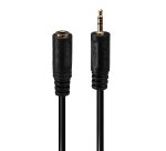 Lindy 35698 cable de audio 0,2 m 2,5mm 3,5mm Negro