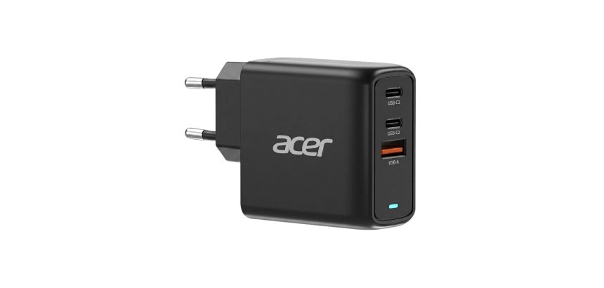 Acer ZL.ADTCC.00J mobile device charger Universal Black AC Fast charging Indoor