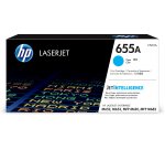HP 655A Toner LaserJet cyan authentique