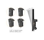 Equip Montaggio a soffitto a tre schermi da 45” a 50”