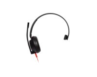 HP Poly Blackwire 5210 mono USB-C-headset + 3,5 mm stekker + USB-C/A-adapter (bulk)