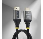 StarTech.com Câble HDMI Haute Vitesse Certifié Premium 50cm (1,6ft), Ultra Flexible, 4K 60Hz/1440p 144Hz avec HDR10/ARC, 18Gbps, Cordon HDMI Tressé Haute Flexibilité