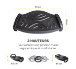 Repose-pieds fellowes rocker smart suites 8023901