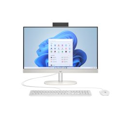 HP 23.8 inch All-in-One 24-cr0068nf PC Intel® Core™ i3 i3-N300 60,5 cm (23.8") 1920 x 1080 pixels PC All-in-One 8 Go DDR4-SDRAM 512 Go SSD Windows 11 Home Wi-Fi 6 (802.11ax) Blanc