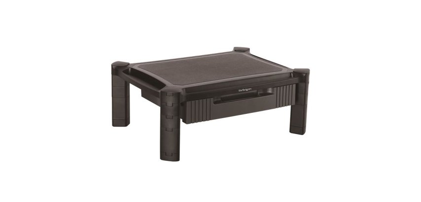 StarTech.com Supporto per Monitor con cassetto Altezza regolabile - per Display a 32" (10Kg)