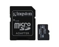 Kingston Technology Tarjeta 8GB microSDHC Industrial C10 A1 pSLC + adaptador SD