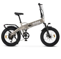 Nilox NXEBX10GR bicicletta elettrica Grigio Alluminio 50,8 cm (20") Litio