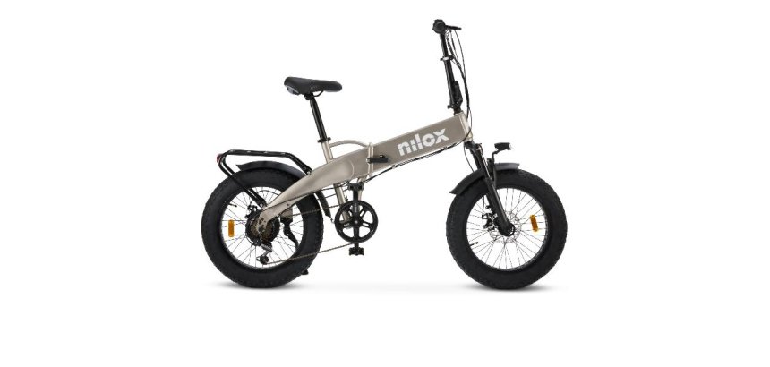 Nilox NXEBX10GR electric bicycle Grey Aluminium 50.8 cm (20") Lithium