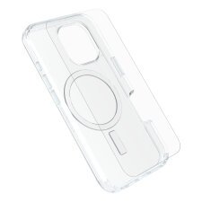 OtterBox Symmetry Series Clear para MagSafe + Premium Glass para Apple iPhone 16, Transparente