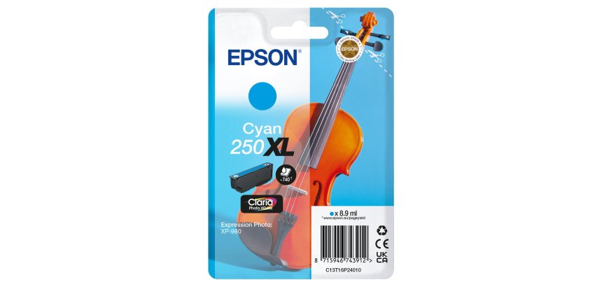 Epson Cartouche d’encre cyan Claria Photo HD250XL Violon