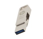 HP HPFD206C-256 USB flash drive 256 GB USB Type-A / USB Type-C 3.2 Gen 2 (3.1 Gen 2) Silver
