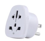 Celly TRAVELADAPTERUS adattatore per presa di corrente Universale Bianco
