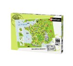 Puzzles carte de france nathan carte de france        illustree 100 pieces