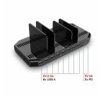 Lindy Station de Charge USB 10 ports, 120W
