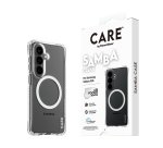 PanzerGlass CARE™ by ® Samba Case Transparent w. White Qi Samsung Galaxy S26 protective case for mobile phones 16 cm (6.3") Cover