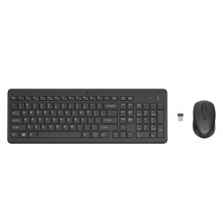 HP 330 Wls Mse and KB Combo FR clavier Souris incluse Universel RF sans fil Noir