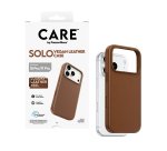 PanzerGlass CARE™ by ® Solo Vegan Leather Case Brown w. MagSafe iPhone 18 Pro | 17 Pro coque de protection pour téléphones portables Housse Marron