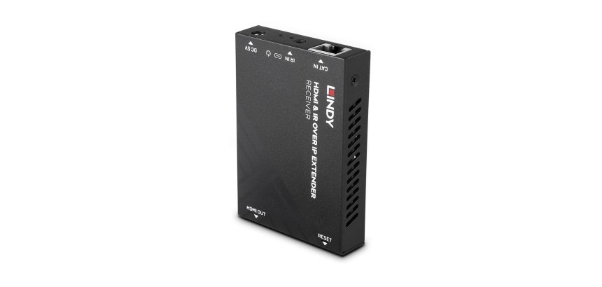 Lindy 38399 extensor audio/video Receptor AV Negro
