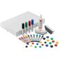 Kit d'accesoires tableau blanc esselte 10 marqueurs 10 aimants 32mm 2 effaceurs 1    spray nettoyage