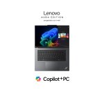 Lenovo ThinkPad X9-15 Gen 1 Copilot+ PC Intel Core Ultra 7 258V Laptop 38.9 cm (15.3") 2.8K 32 GB LPDDR5x-SDRAM 1 TB SSD Wi-Fi 7 (802.11be) Windows 11 Pro Italian Grey