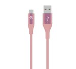 Celly USBMICROCOLORPK USB cable USB 2.0 1 m USB A Micro-USB B Pink