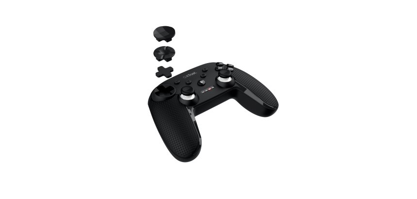 Trust GXT 542 MUTA Noir Bluetooth/RF/USB Joystick Analogique/Numérique Android, Nintendo Switch, PC, Tablette PC, iOS