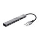 Trust Halyx USB 2.0 480 Mbit/s Aluminium