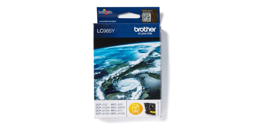 Brother - Cartuccia - Giallo - LC985Y -  265 pag