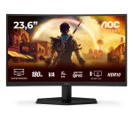 AOC G4 C24G42E écran plat de PC 59,9 cm (23.6") 1920 x 1080 pixels Full HD LED Noir, Rouge
