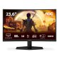 AOC G4 C24G42E Monitor PC 59,9 cm (23.6") 1920 x 1080 Pixel Full HD LED Nero, Rosso