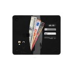 Celly Venere Passport Wallet Black Faux leather