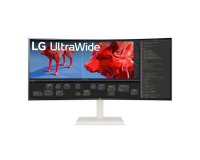 LG 38BR85QC-W computer monitor 96.5 cm (38") 3840 x 1600 pixels UltraWide Quad HD+ LCD White