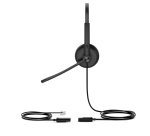 Yealink YHS34 Dual Headset Auriculares Alámbrico Diadema Llamadas/Música Negro