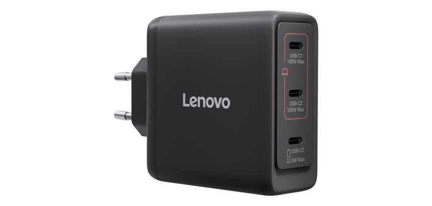 Lenovo 40AW100BEU Caricabatterie per dispositivi mobili Universale Nero AC Interno